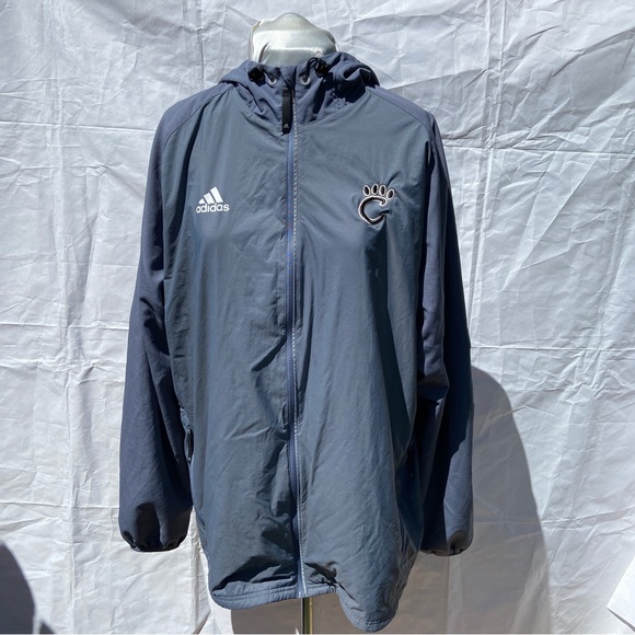 Adidas Mens Size XL CLEMSON TIGERS Full Zip Hooded Jacket - Picture 3 of 8